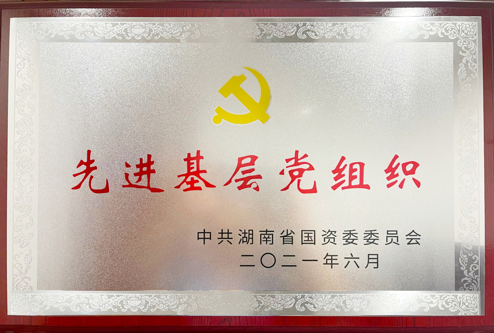Tổ chức Đảng tiên tiến năm 2021 trong hệ thống Ủy ban Giám sát Tài chính tỉnh Hồ Nam