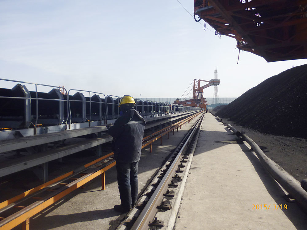 Công tác kiểm tra hiện trường vận hành hệ thống vận chuyển than của Tập đoàn Đại Đường Nội Mông