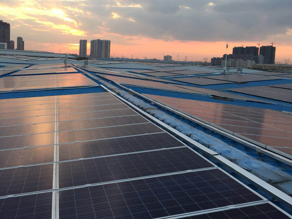 Nhà máy điện mặt trời 2.2918MW tại Vương Lão Ngũ, thành phố Tương Tân